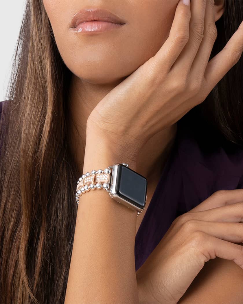 Sterling silver apple watch band 44mm new arrivals