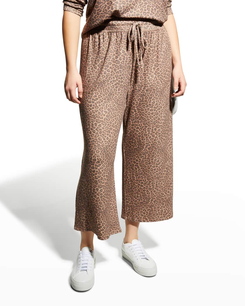 Wide Leg Cropped Yoga Pants