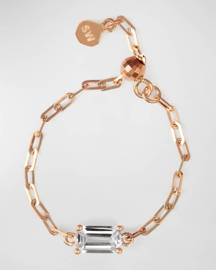 Stevie Chain Link Bracelet, Gold