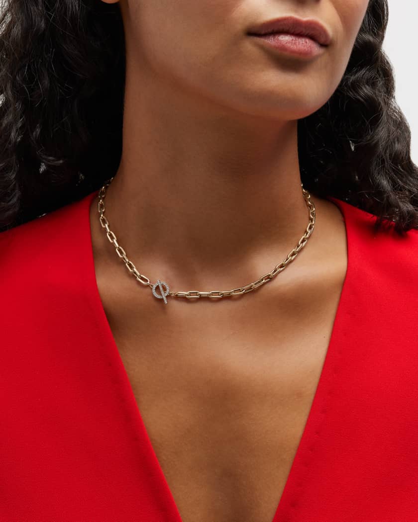 Zoe lev 2024 paper clip necklace