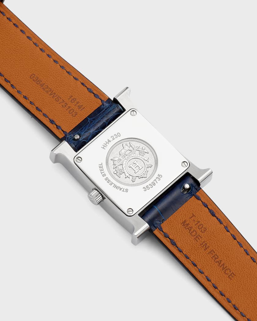 Hermes Heure H Watch Small Model 25 mm Neiman Marcus