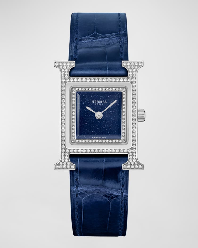 Hermes Heure H Watch Small Model 25 mm Neiman Marcus