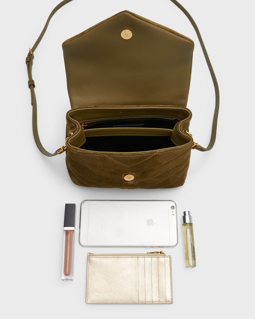 Suede crossbody bag 2025