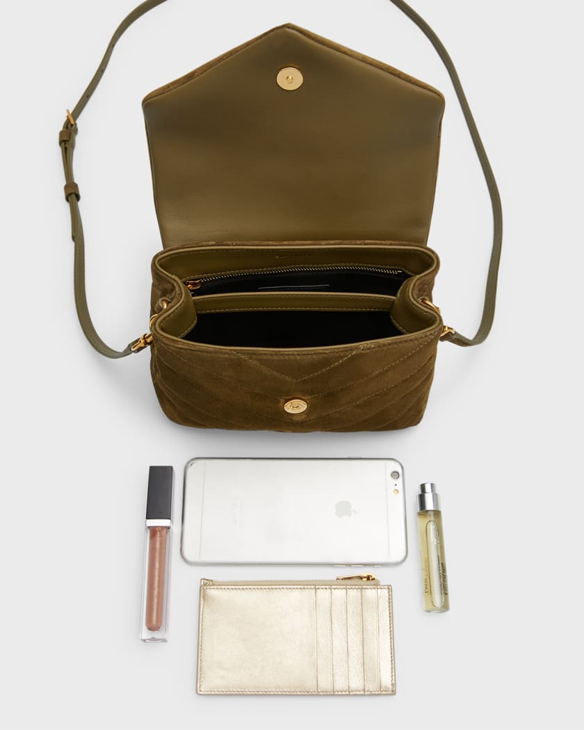 crossbody suede bag