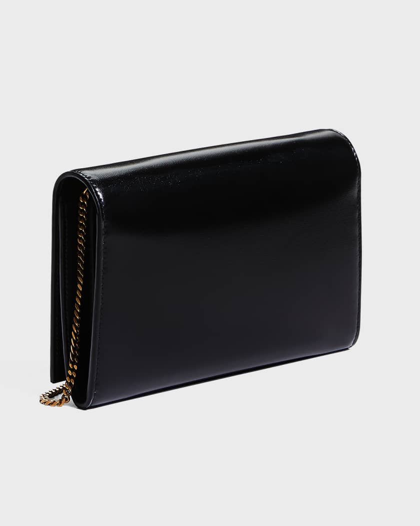 Saint Laurent Monogram wallet on chain Black Leather ref.141552 - Joli  Closet