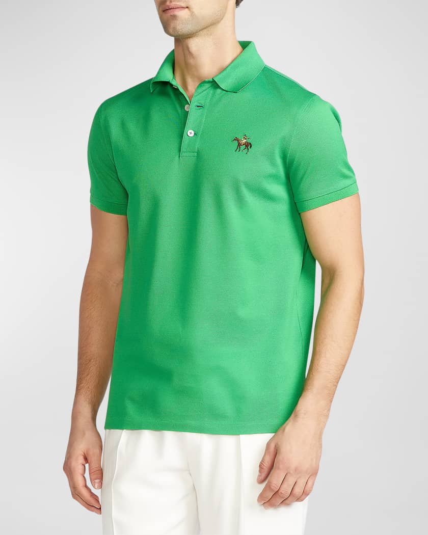 Embroidered Signature Cotton Polo - Ready to Wear