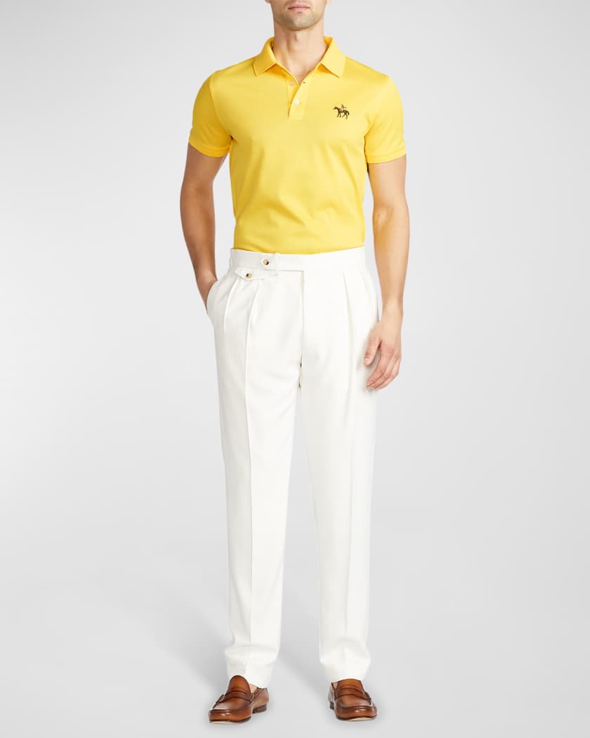 Men's Embroidered Polo Shirt