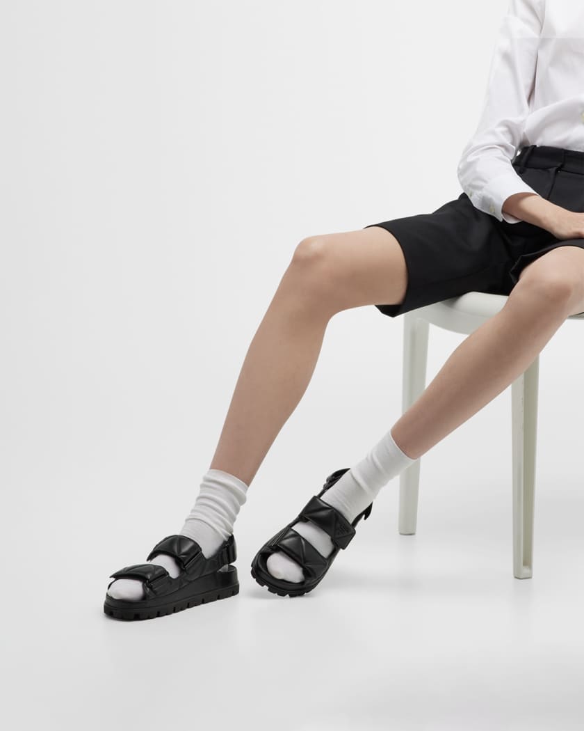 Prada slingback sandals clearance