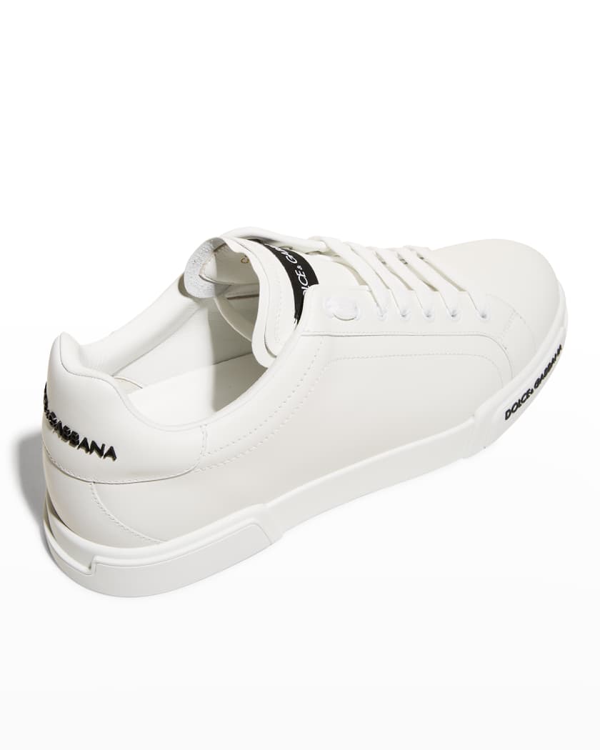 Men's Portofino Calf Leather Low-Top Sneakers