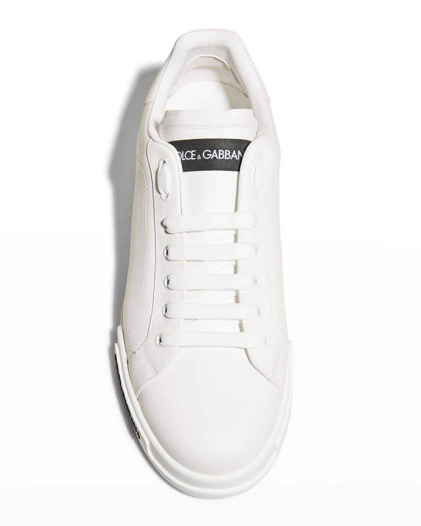 Men's Portofino Calf Leather Low-Top Sneakers