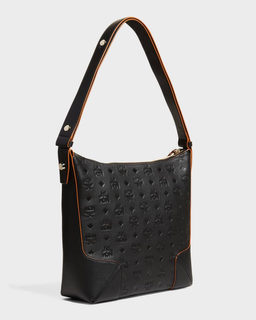 MCM Klara Medium Monogram Hobo Bag