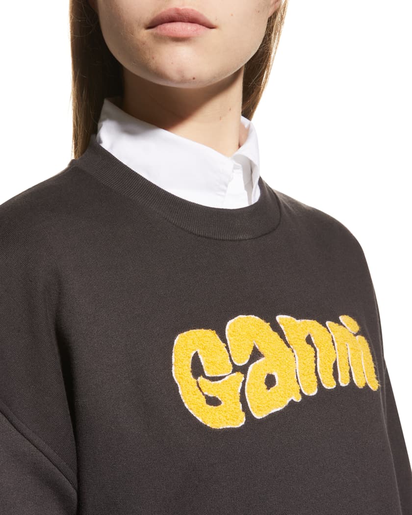 Ganni Isoli Logo Sweatshirt