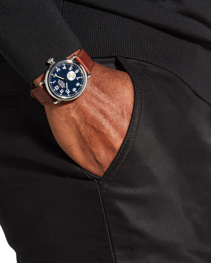 シャイノーラ レディース 腕時計 アクセサリー Runwell Watch, 41mm Blue Brown