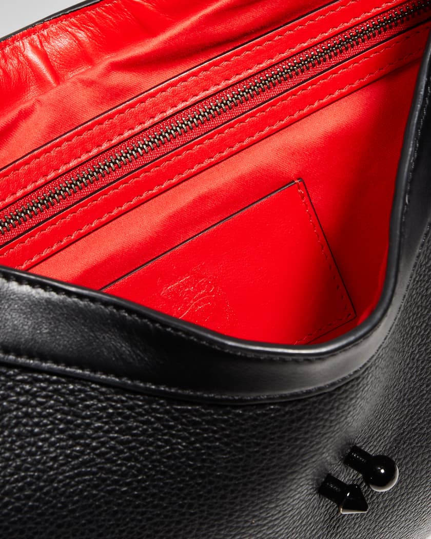 Christian Louboutin CARASKY Empire Leather Clutch Shoulder Crossbody Bag  $1300