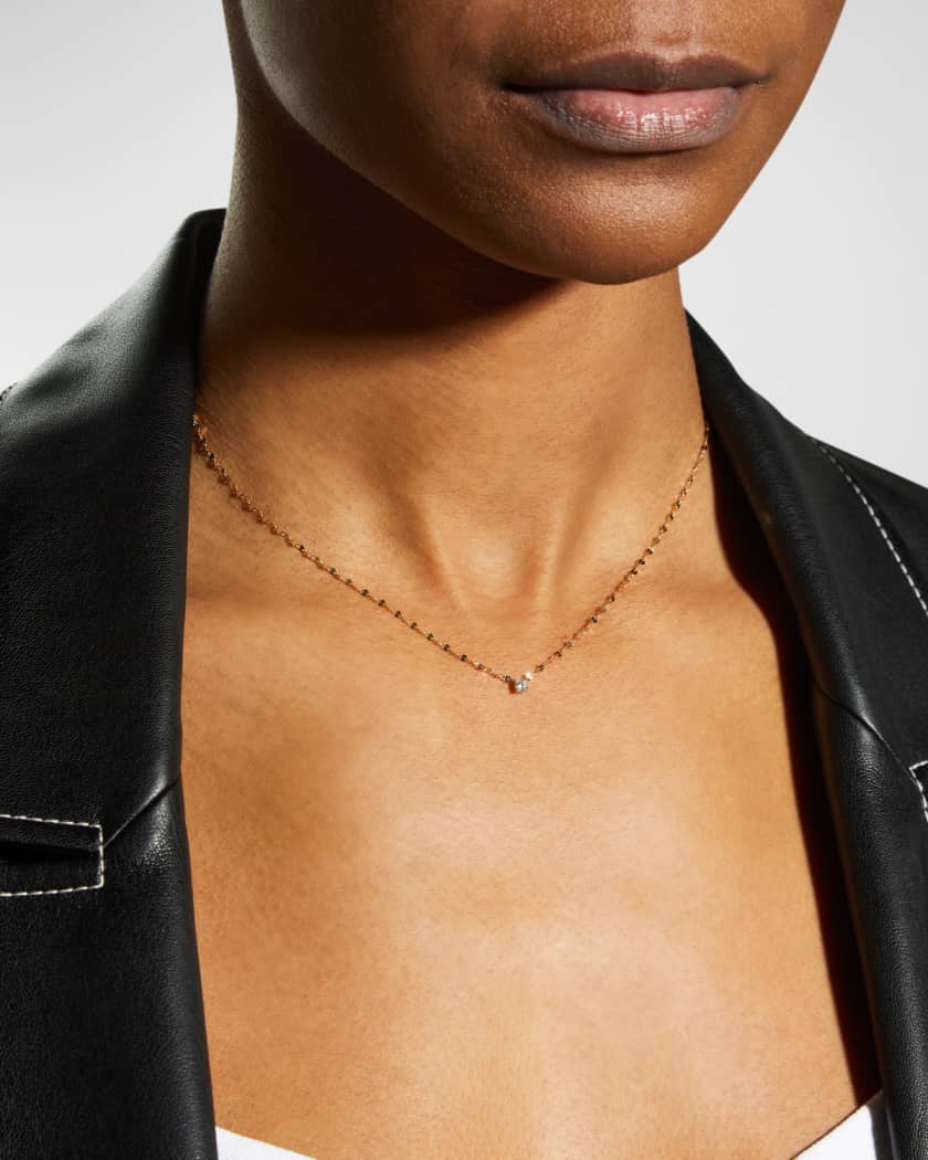 14K Gold Diamond Necklace
