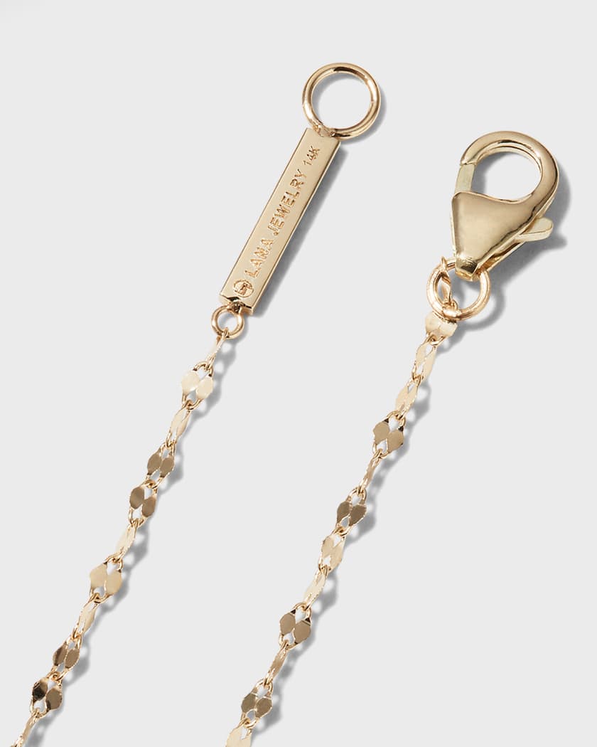 14K Gold Diamond Necklace