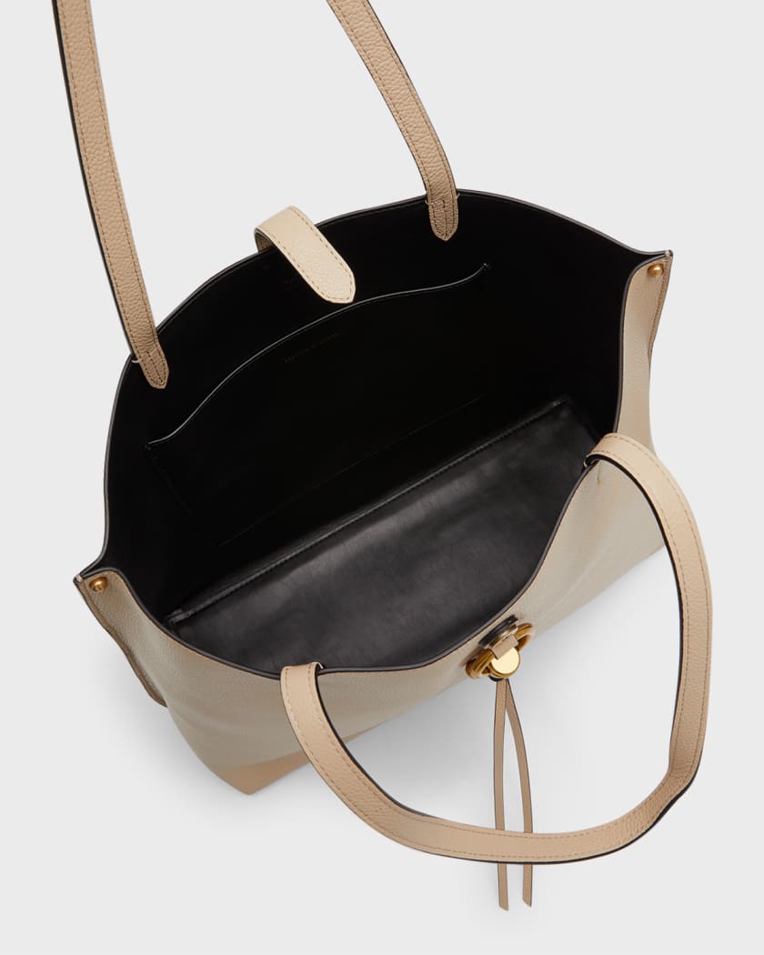 Michael Michael Kors Eliza XL Reversible East-West Tote Bag, Pale Gold, Women's, Handbags & Purses Tote Bags & Totes