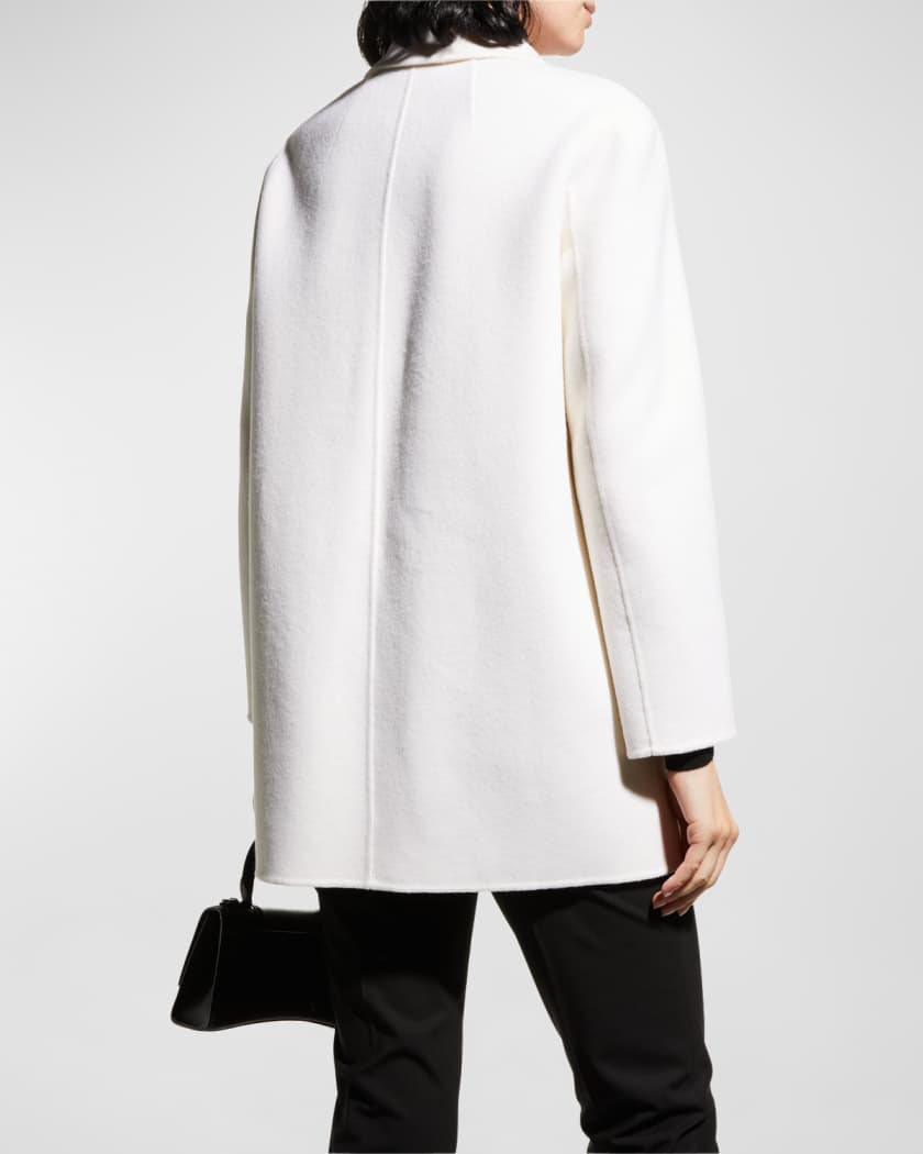 Theory Clairene New Divide Wool-Cashmere Jacket | Neiman Marcus