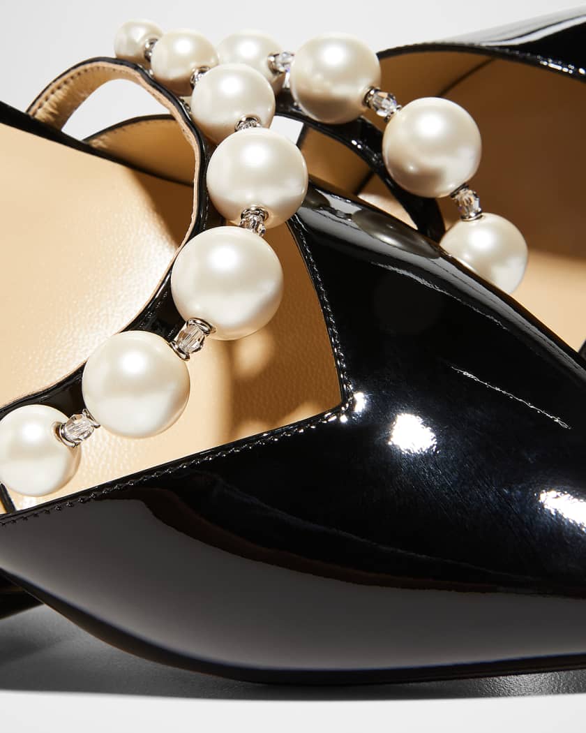 Aurelie d'Orsay Pearly Band Pumps