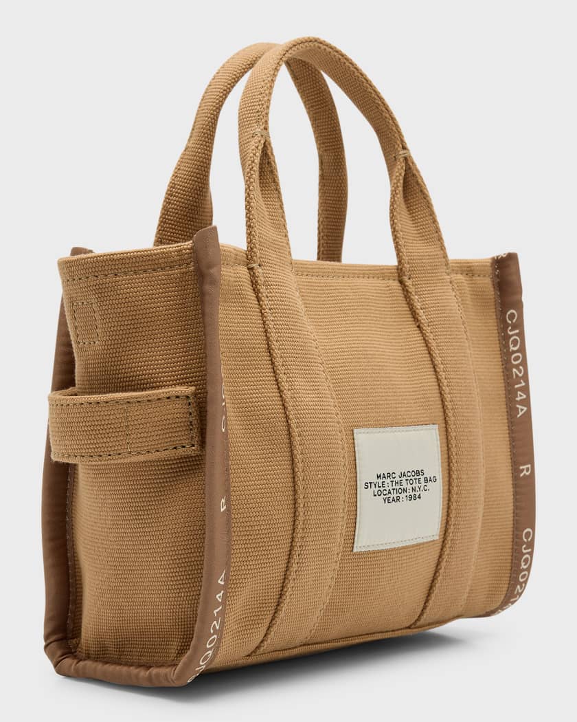 The jacquard small traveler tote bag top