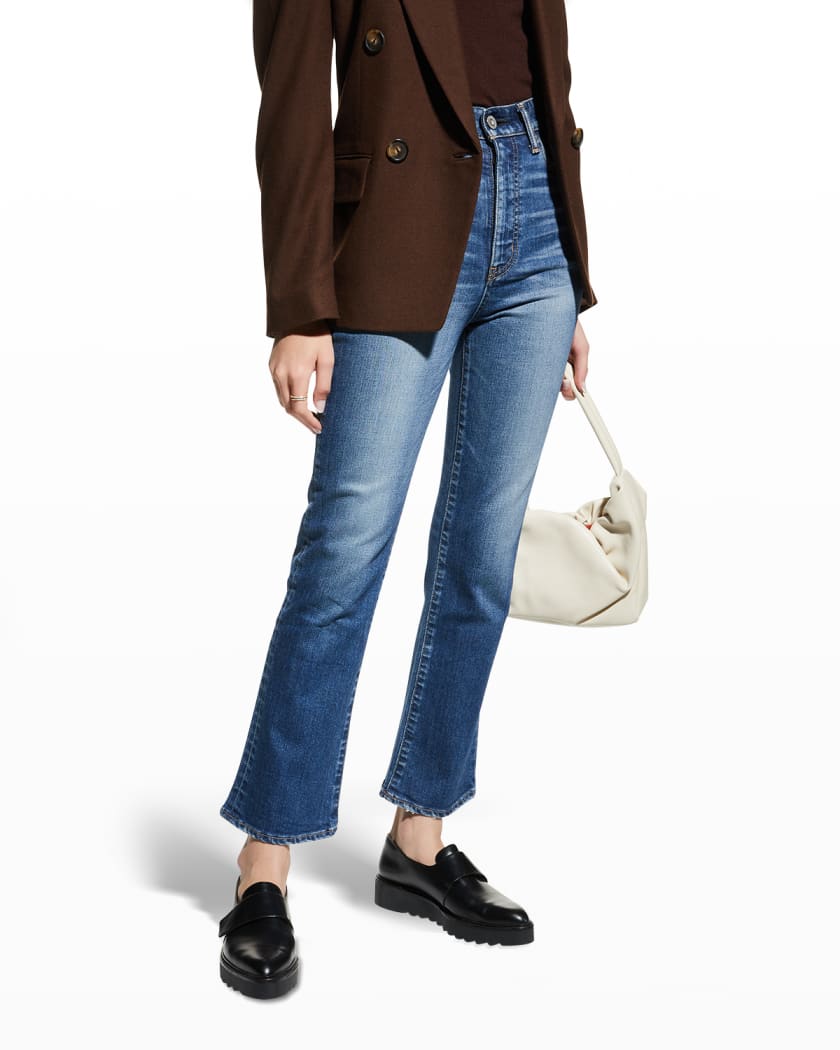 Moussy Vintage Otis Flare High Rise Jeans Neiman Marcus