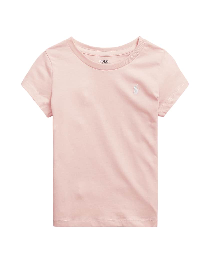 Ralph Lauren Childrenswear Girl's Logo Embroidered T-Shirt, Size 2-6X |  Neiman Marcus