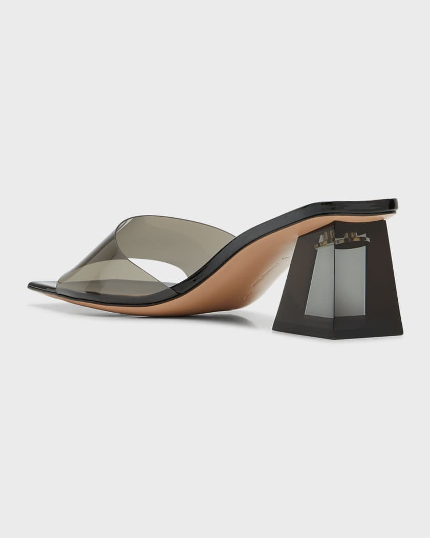 Gianvito rossi clear heels 2025