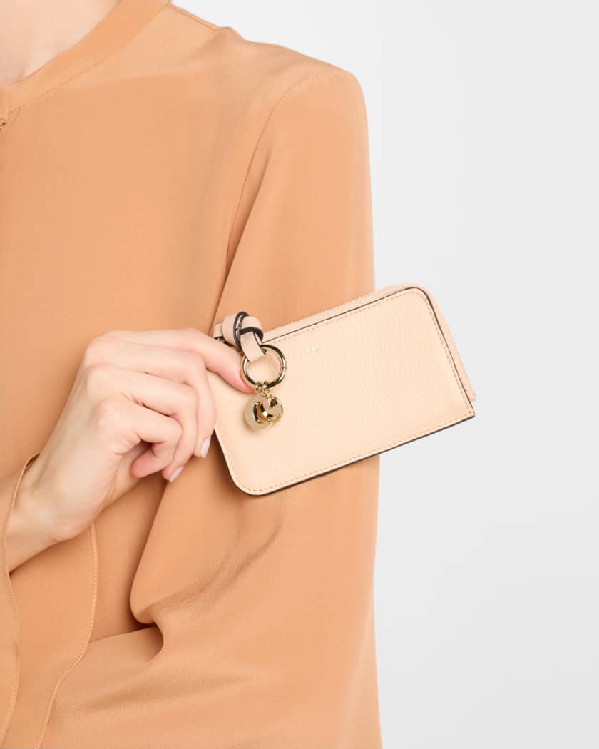 【激安】半額以下- 50%OFFの安い通販 Leather Zip Alphabet Chloe Card Marcus Neiman | Case 財布・ケース・小物入れ