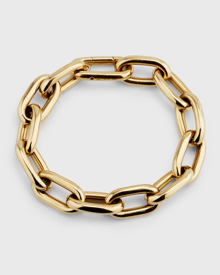 Roberto coin paperclip hot sale bracelet