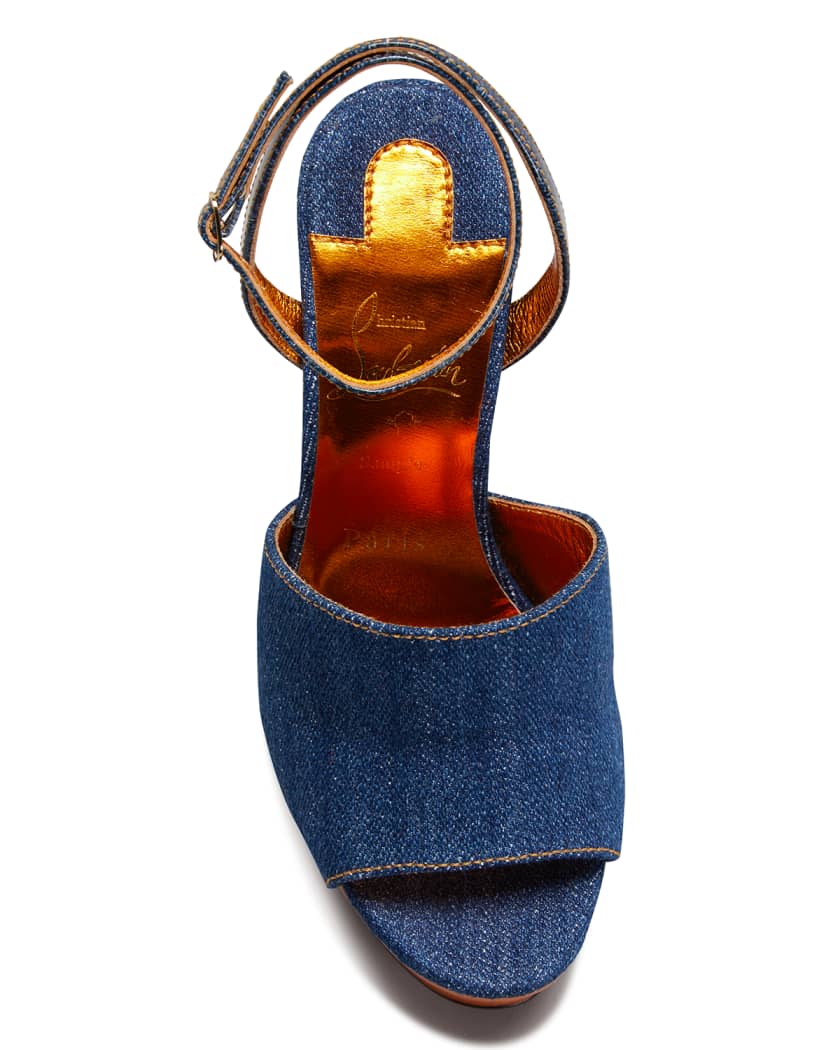 Christian Louboutin Mira Colunata 120mm Red Sole Sandals