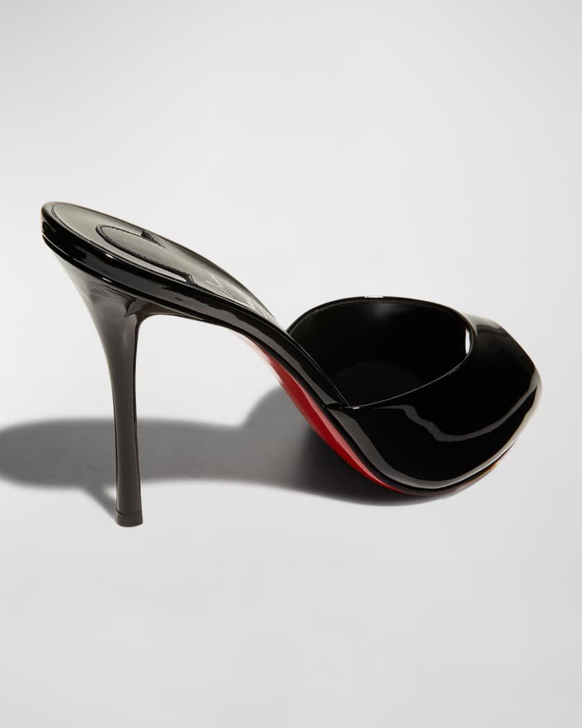 Me Dolly Patent Red Sole Sandals