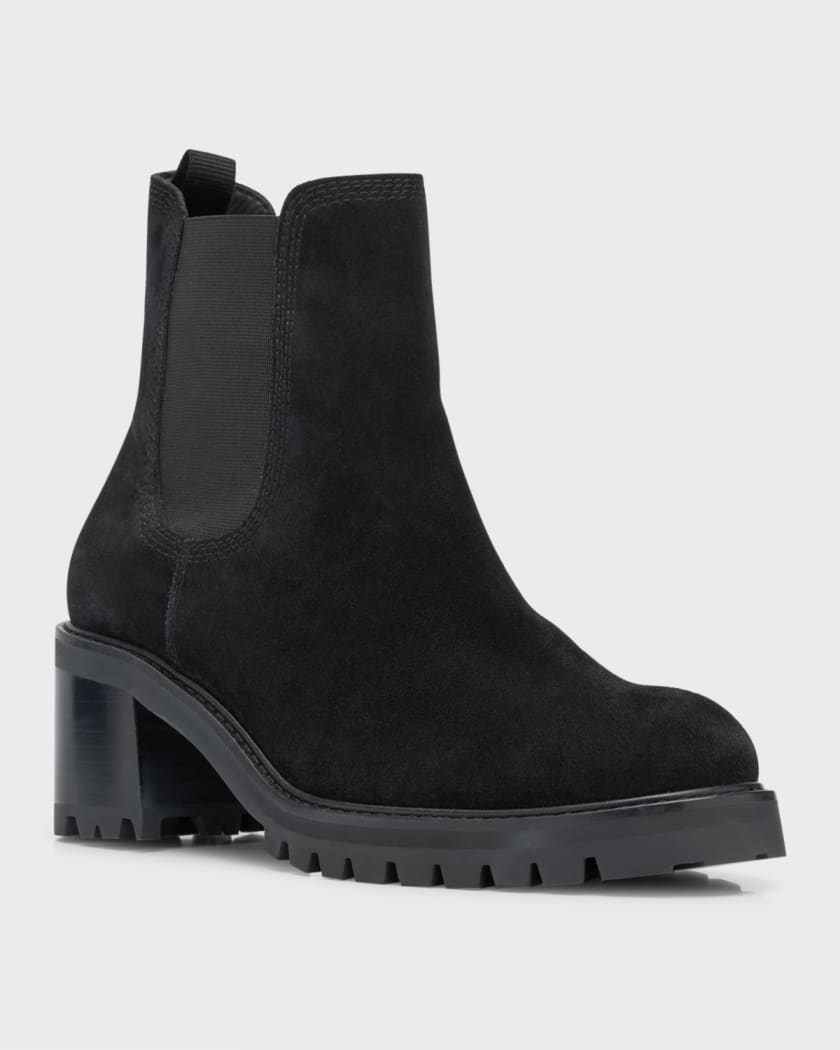 Pedro Garcia Zona Lug Sole Chelsea Booties Neiman Marcus