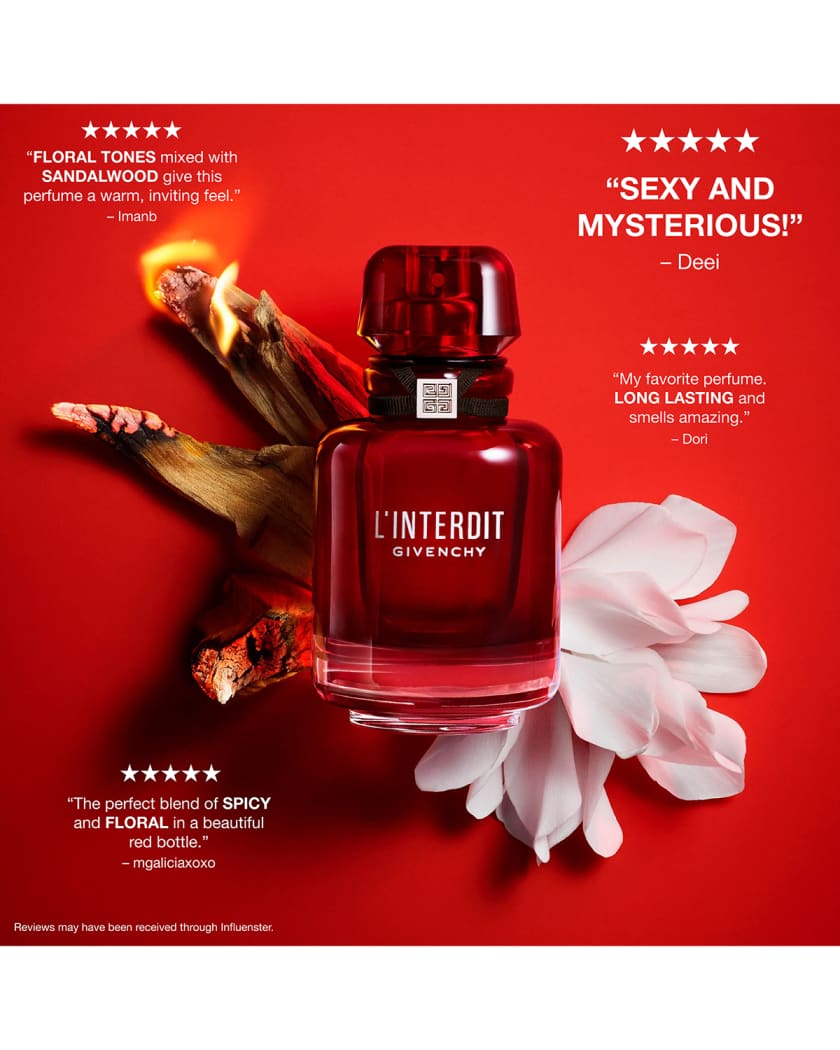 Geschatte Getuigen gallon Givenchy L'Interdit Rouge Eau de Parfum, 2.6 oz. | Neiman Marcus