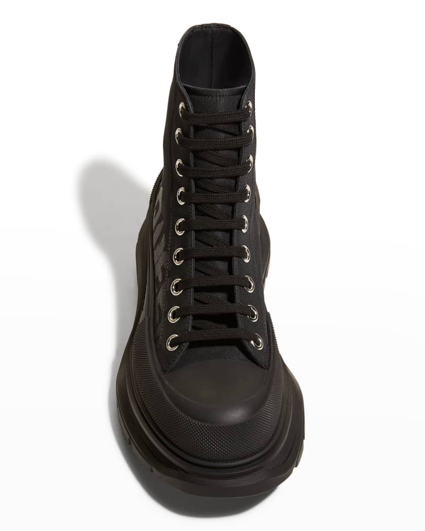Alexander McQueen Tread Slick Boots | Neiman Marcus