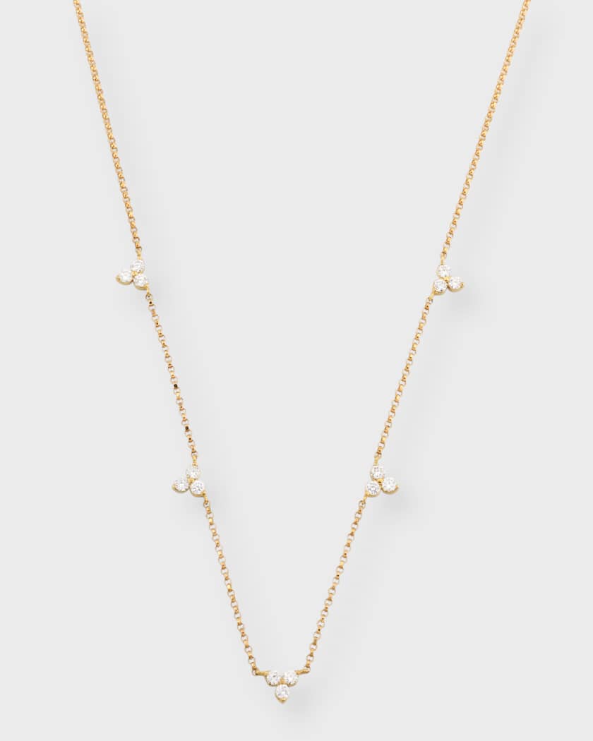 Roberto coin 3 station diamond necklace new arrivals