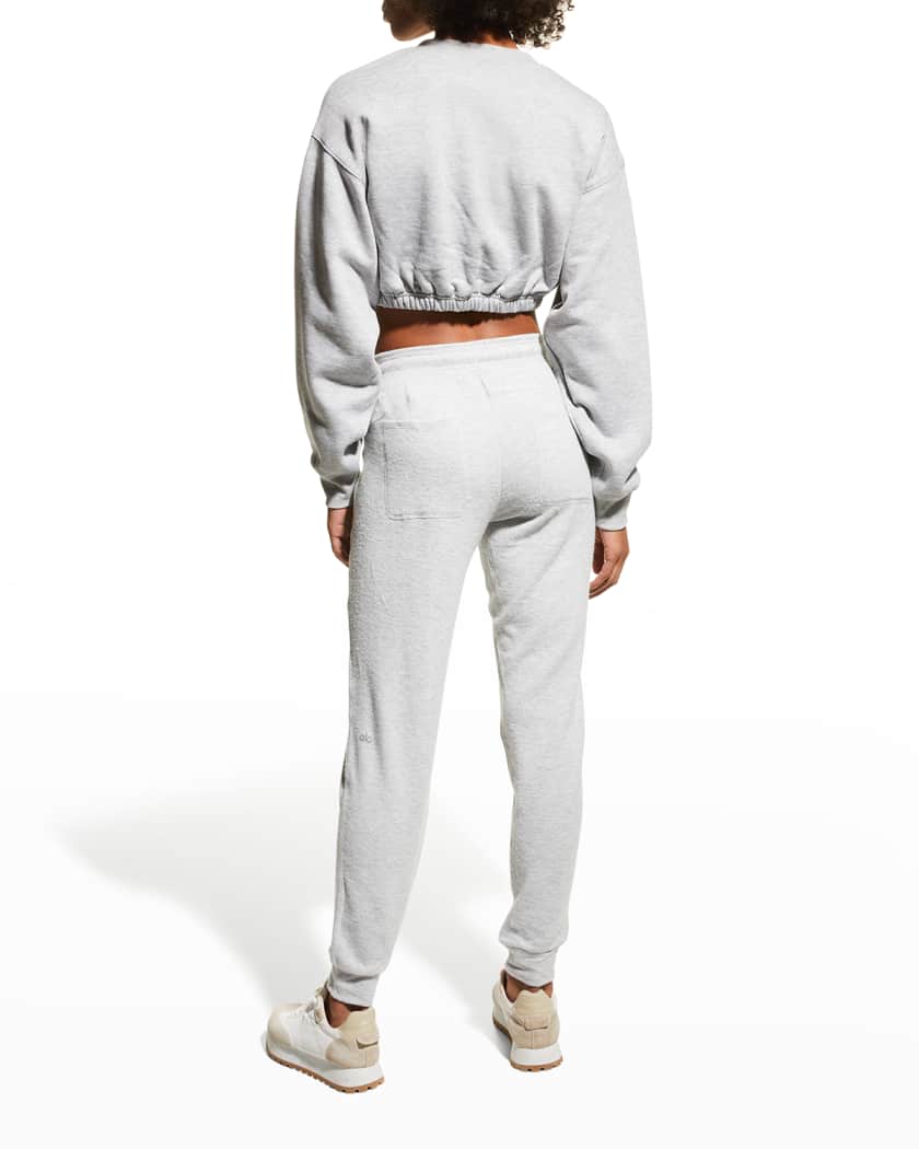 Devotion Pullover Fleece Crop Top