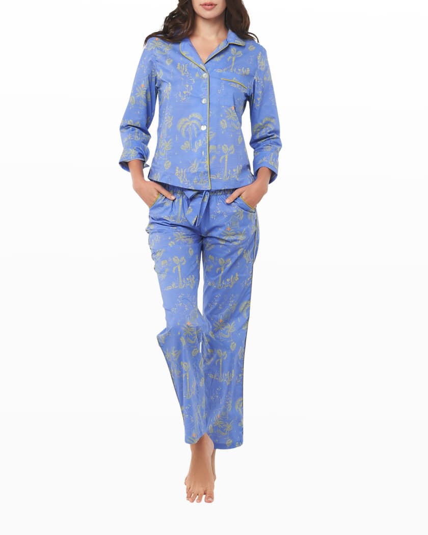 The Lazy Poet Emma Maui Lush Pajama Set Neiman Marcus