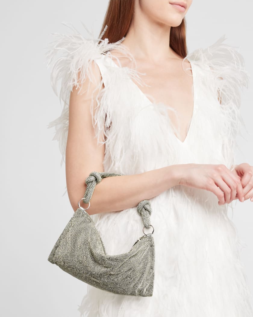 Hera Nano Knotted Embellished Shoulder Bag