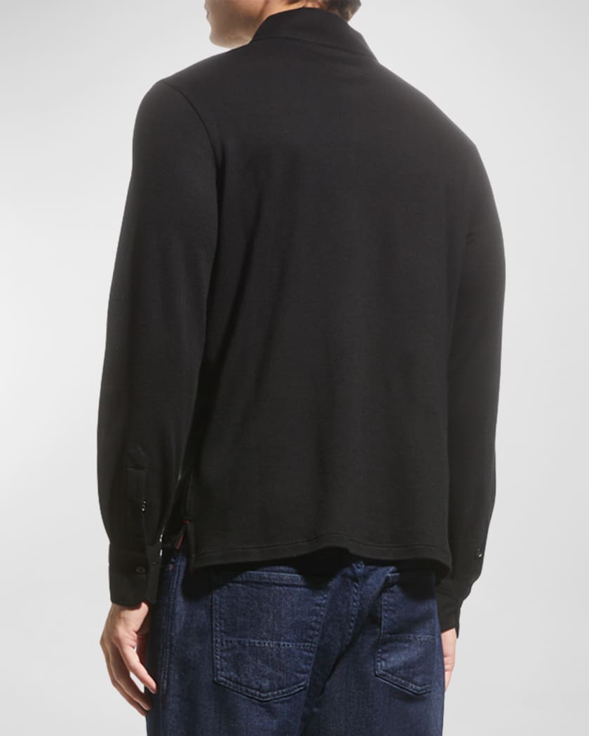 Men's Wool Evening Polo Shirt