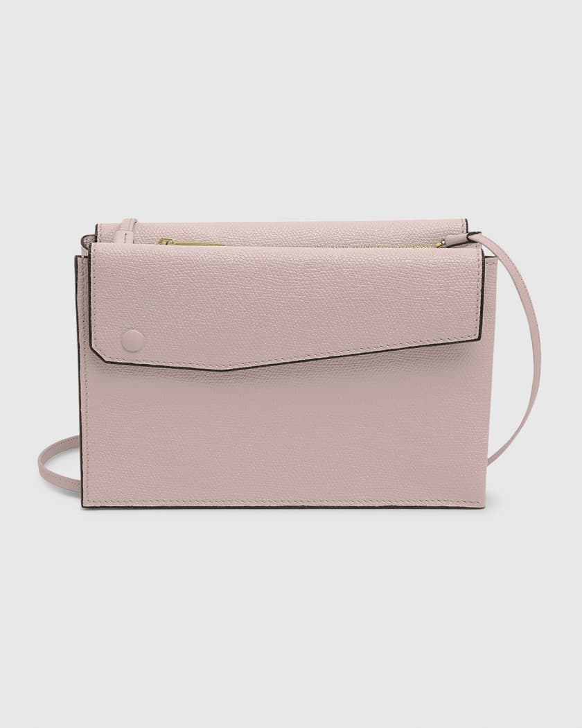 Trio leather crossbody bag