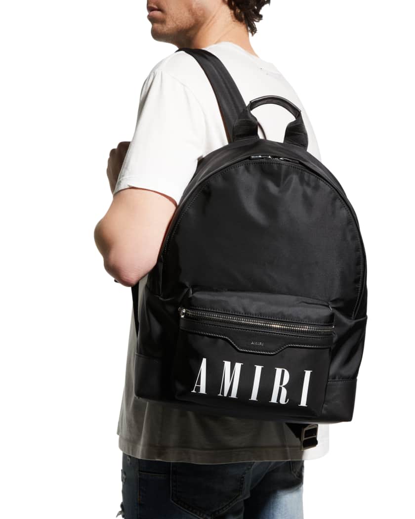 Amiri Men's Nylon Logo Backpack