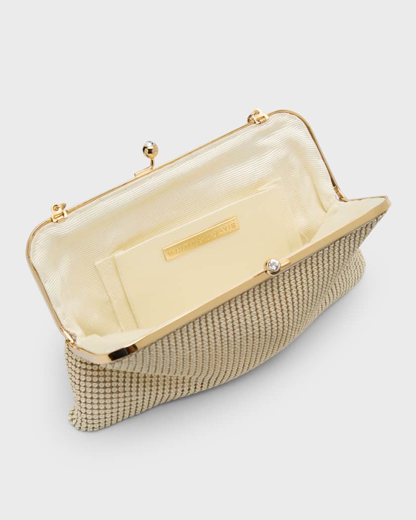 Whiting and davis best sale gold mesh clutch