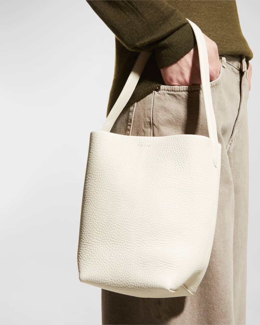 N/S Park Tote Small in Lux Grained Calfksin