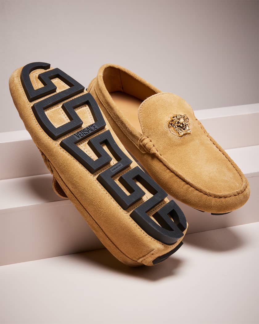 Versace medusa head shoes top