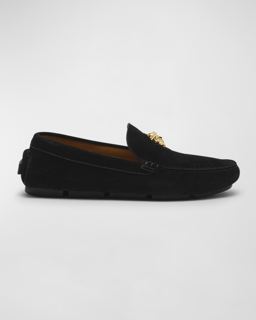 Versace Men's Medusa Slip On Loafers