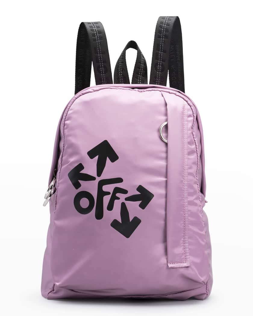 白木/黒塗り Off-White Unfinished 3M Arrows Backpack | www.vendee