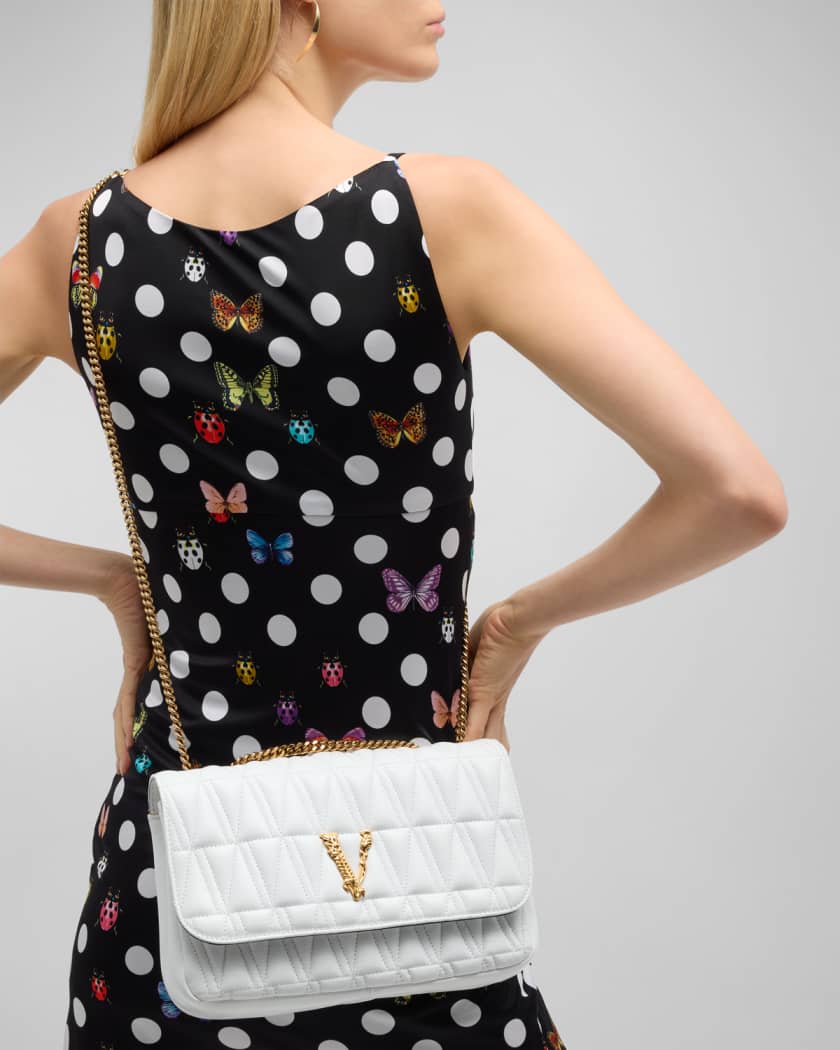 Versace monogram-pattern Messenger Bag - Farfetch