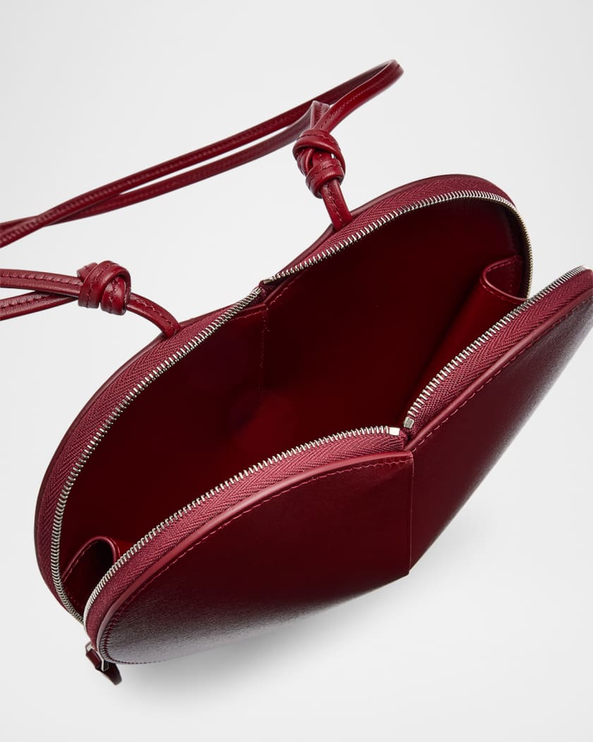 Le Coeur Crossbody Bag in Lux Leather