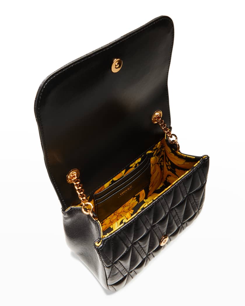 Versace Virtus Top Handle Crossbody Bag