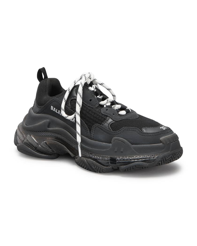 Balenciaga Triple S Clear-Sole Sneakers | Neiman Marcus